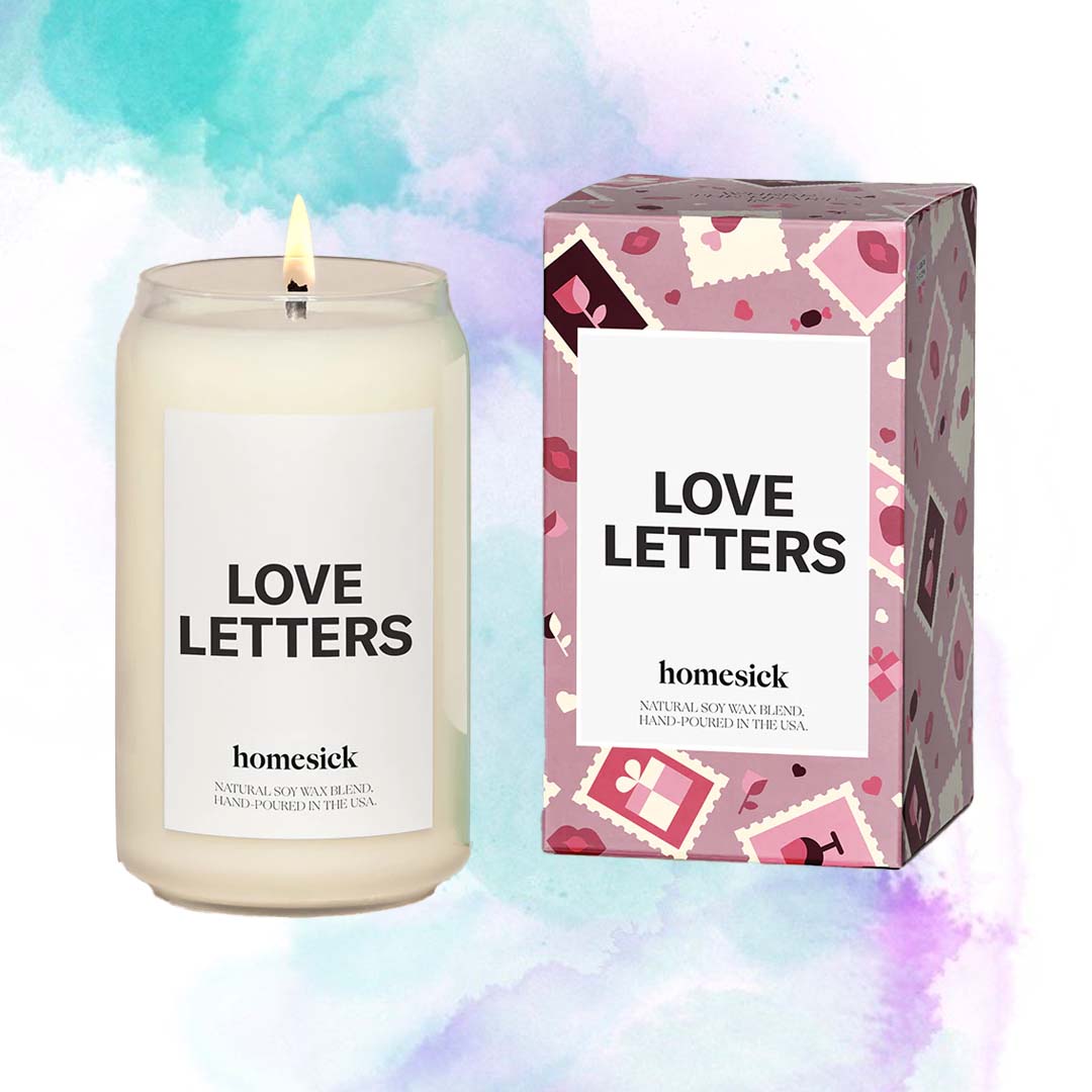 Love letter candle