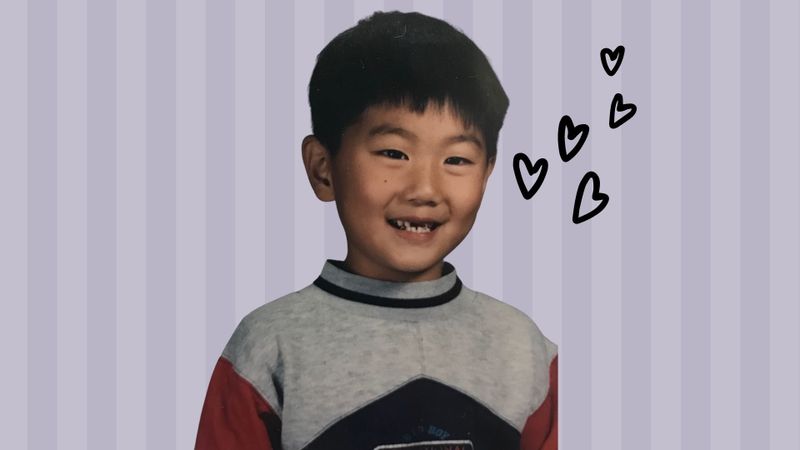 David Yi childhood photo
