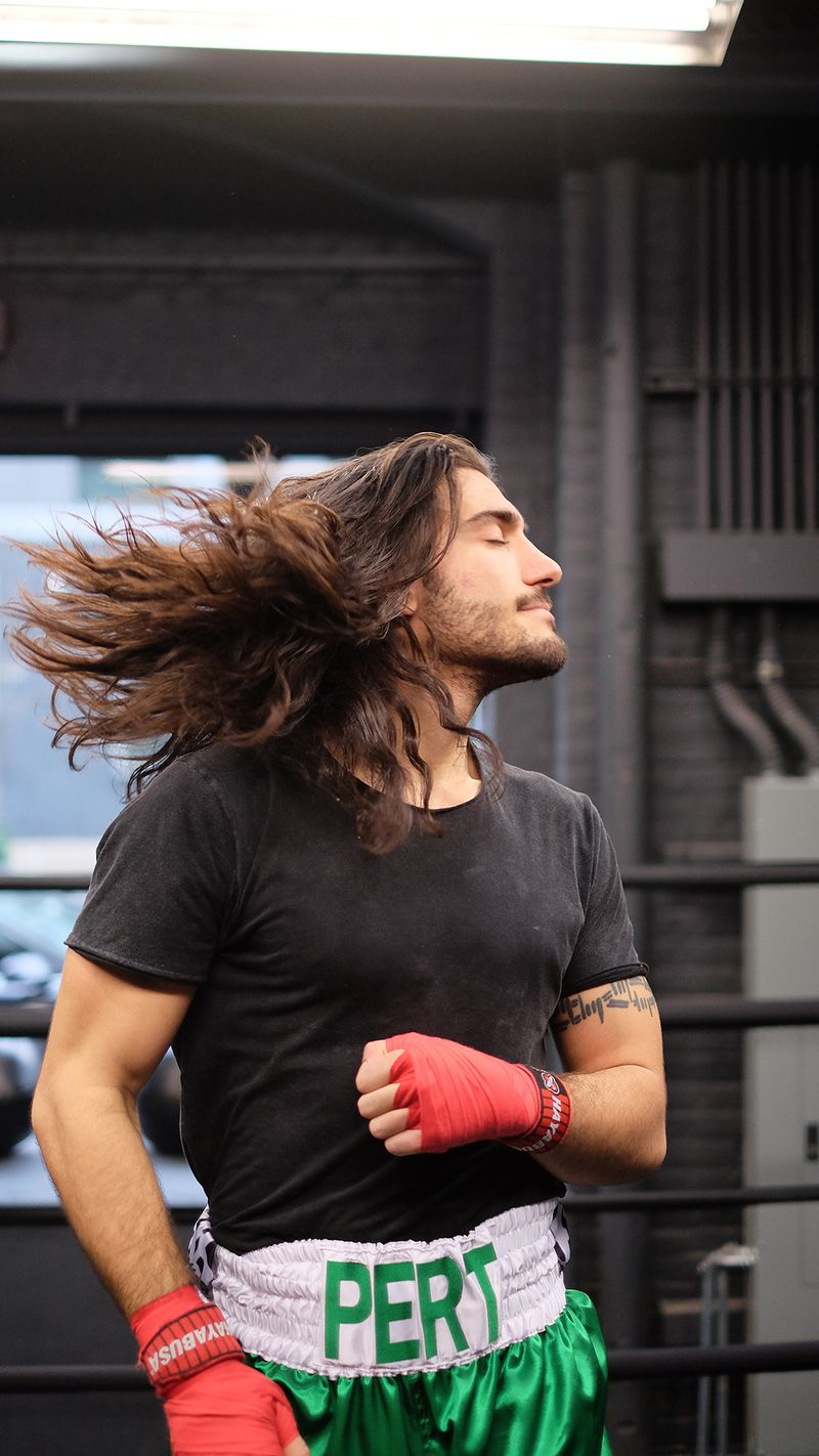 The world’s biggest UFC fighter also has the best hair