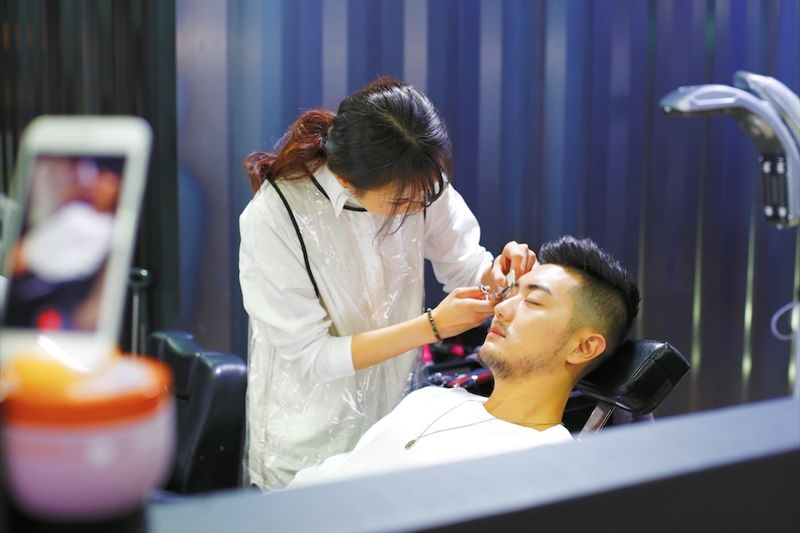 For Korean men, groomed eyebrows is a signifier of masculinity