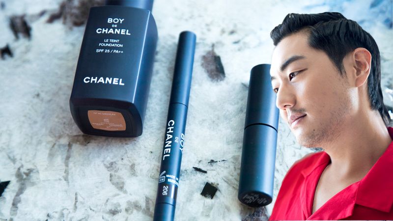 A guide to makeup for men with Boy de Chanel