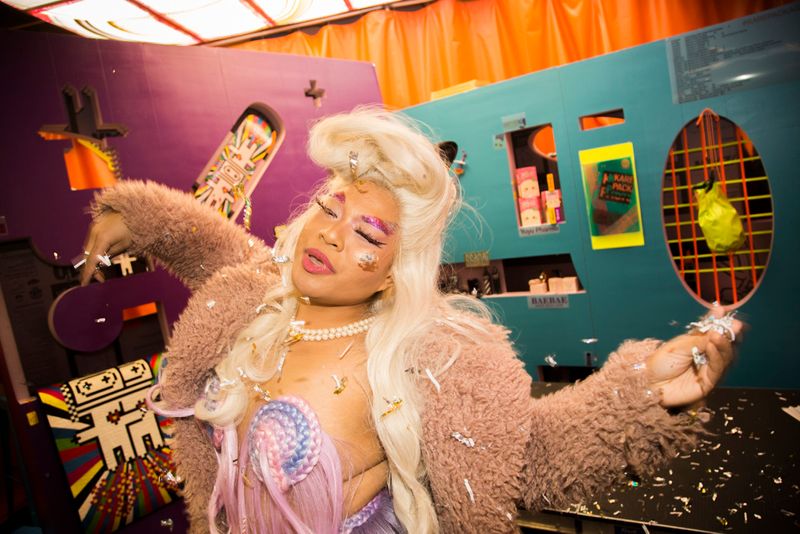 What happens when you mix soju, drag queens and a noraebang party?