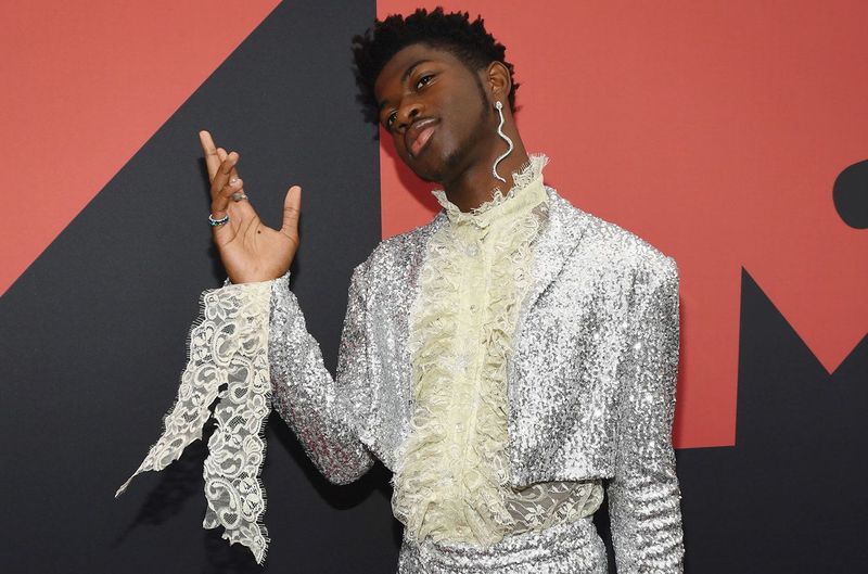 Lil Nas X beautified exclusively with Pat McGrath for the VMAs 2019