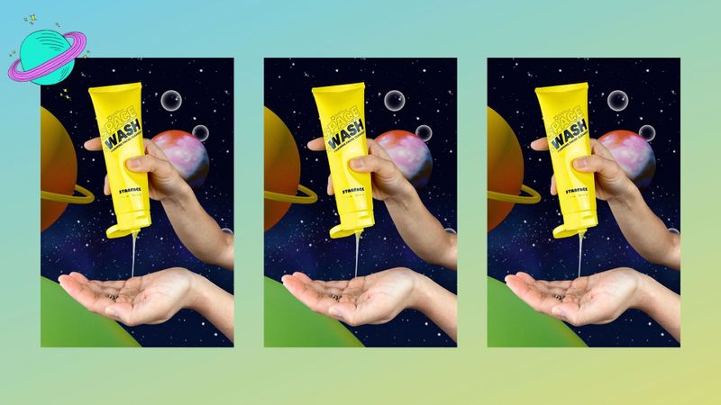 Starface’s Spacewash is your summertime facewash