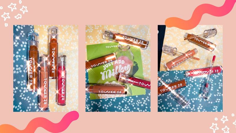 Tower 28 launched Milky Lip Jellies inspired by alternative milks and we are SO obsessed