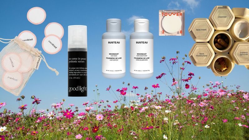 15 of the most innovative sustainable beauty products across hair, skin, makeup, and more