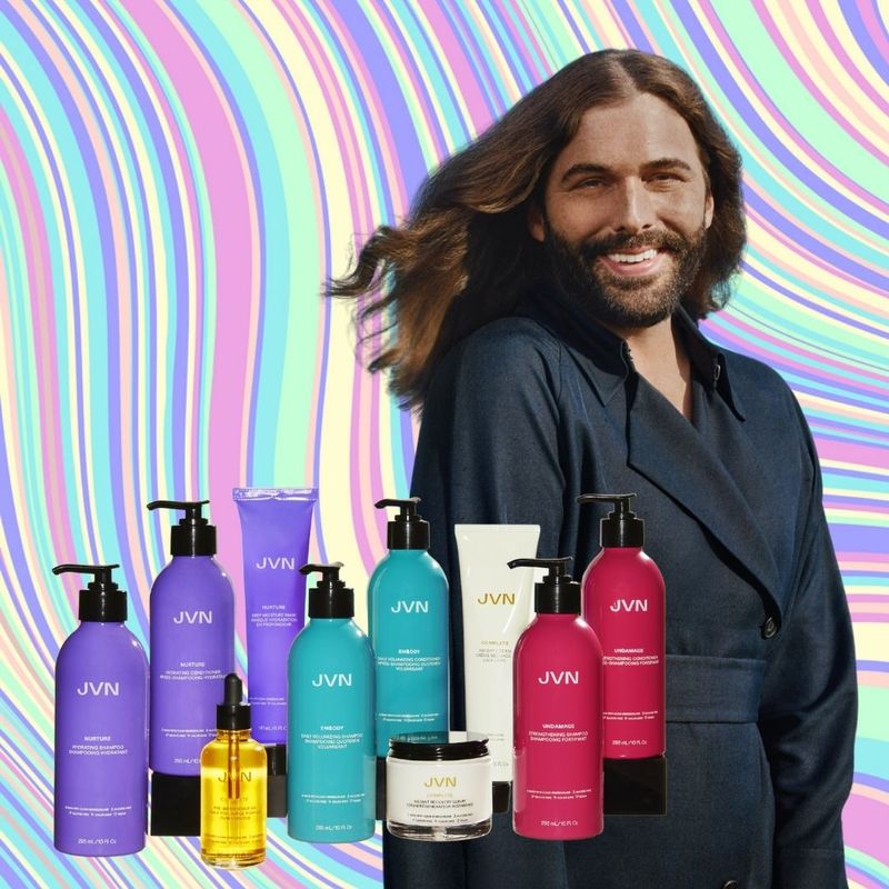 A first look at JVN, a new haircare line by Jonathan Van Ness