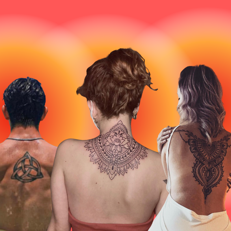 Upper Back Tattoo Ideas for Women