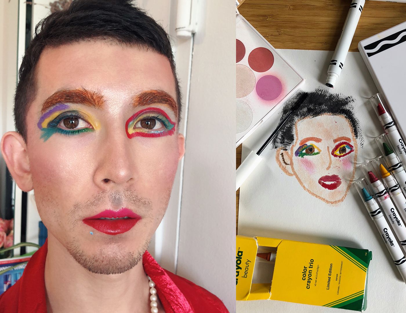 Crayola launches a makeup range based on its ubiquitous crayons