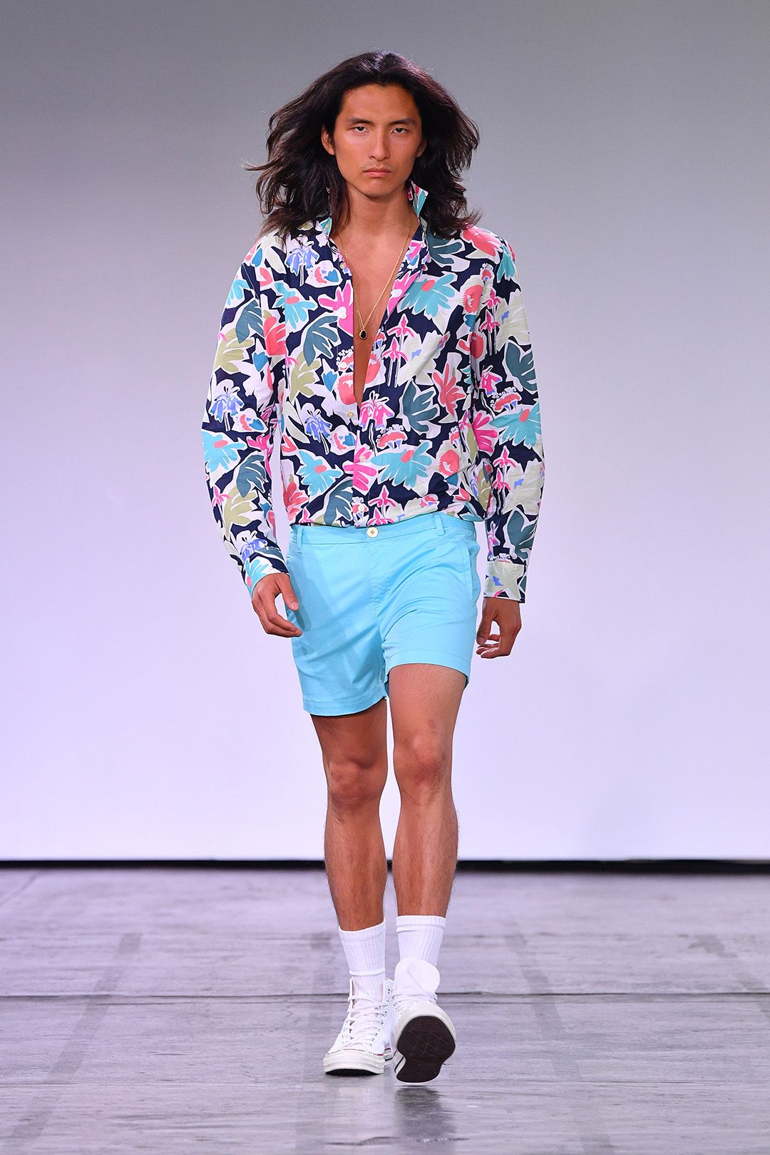 male fashion runway models