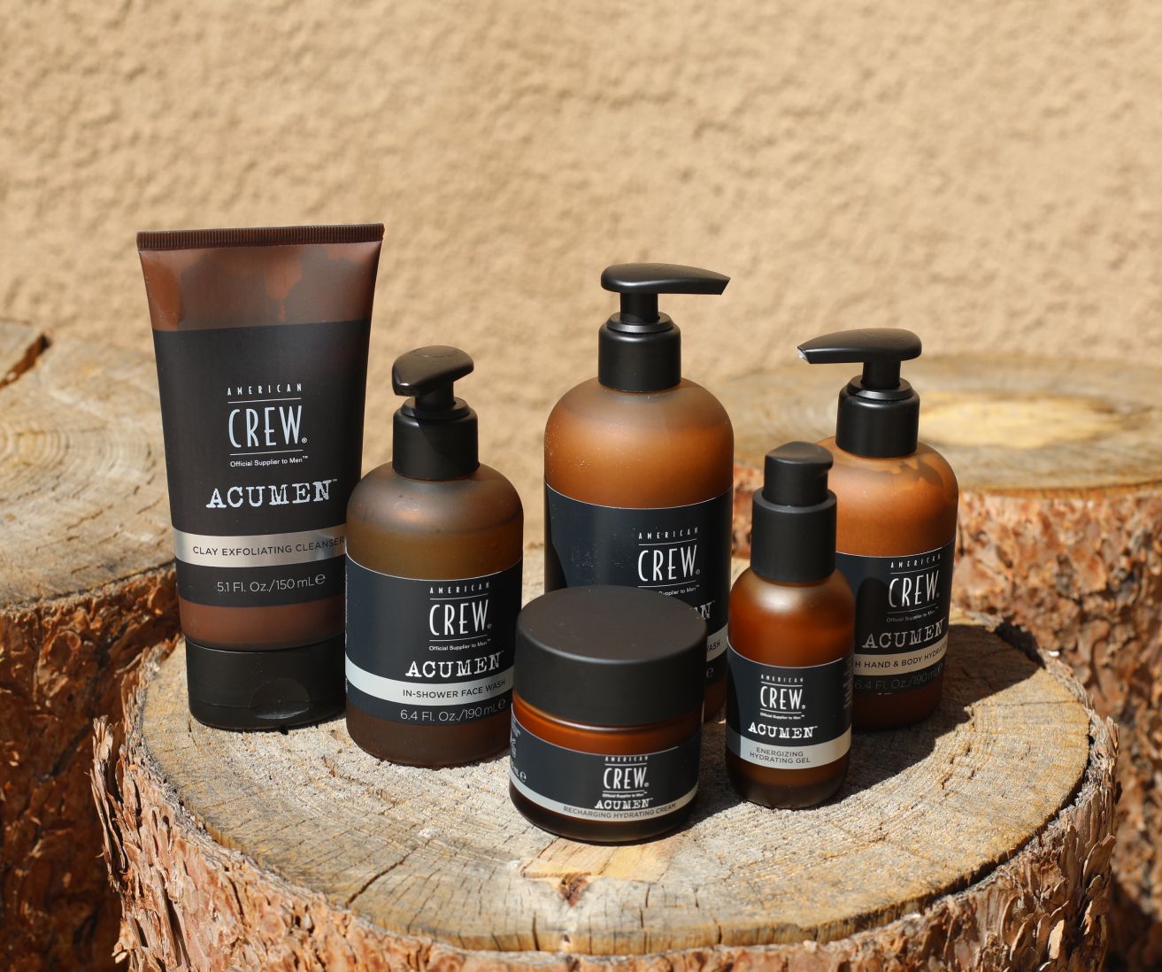 American Crew acumen skincare