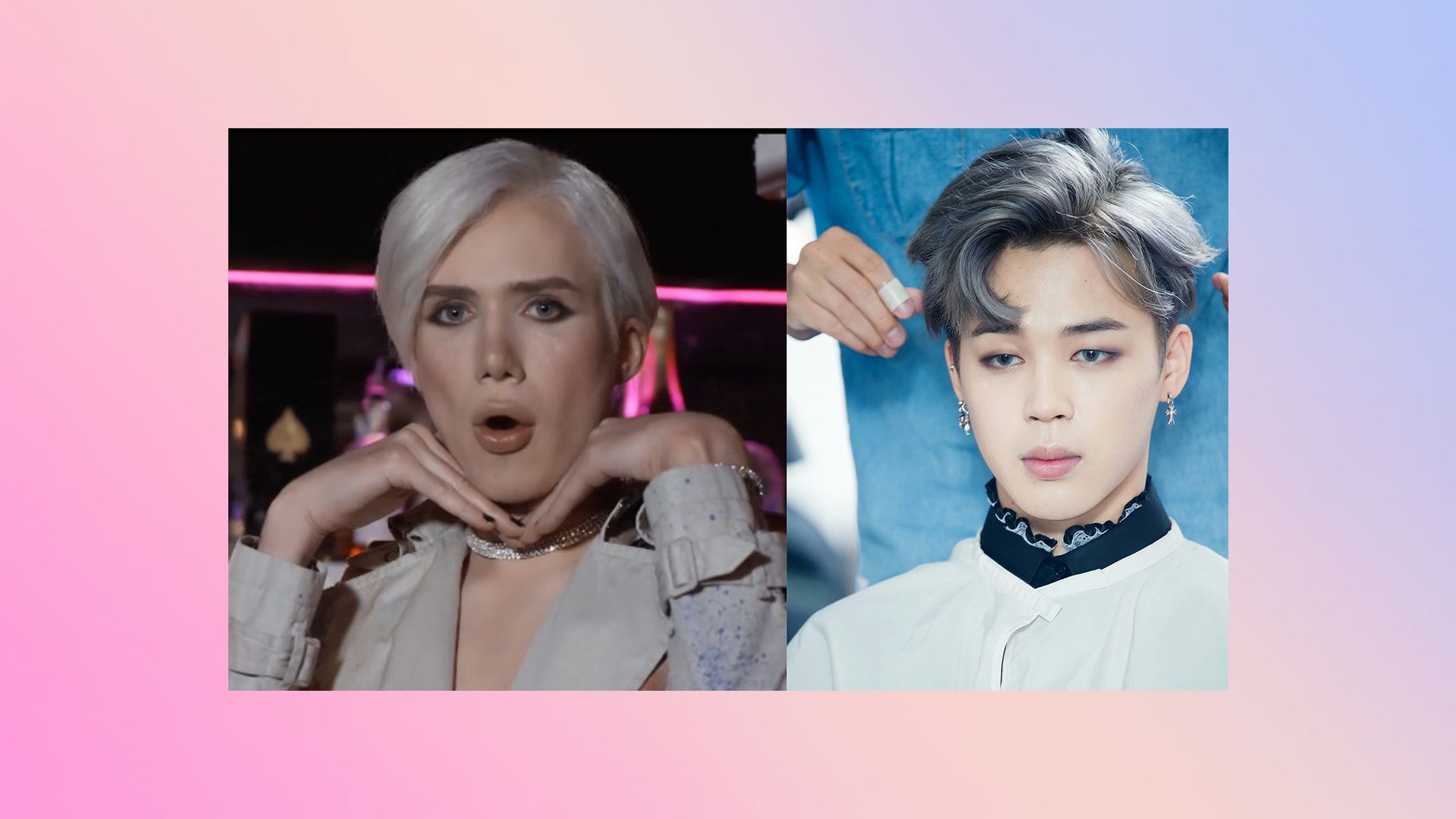 A man named Oli London spent 100,000 to look like BTS' Jimin