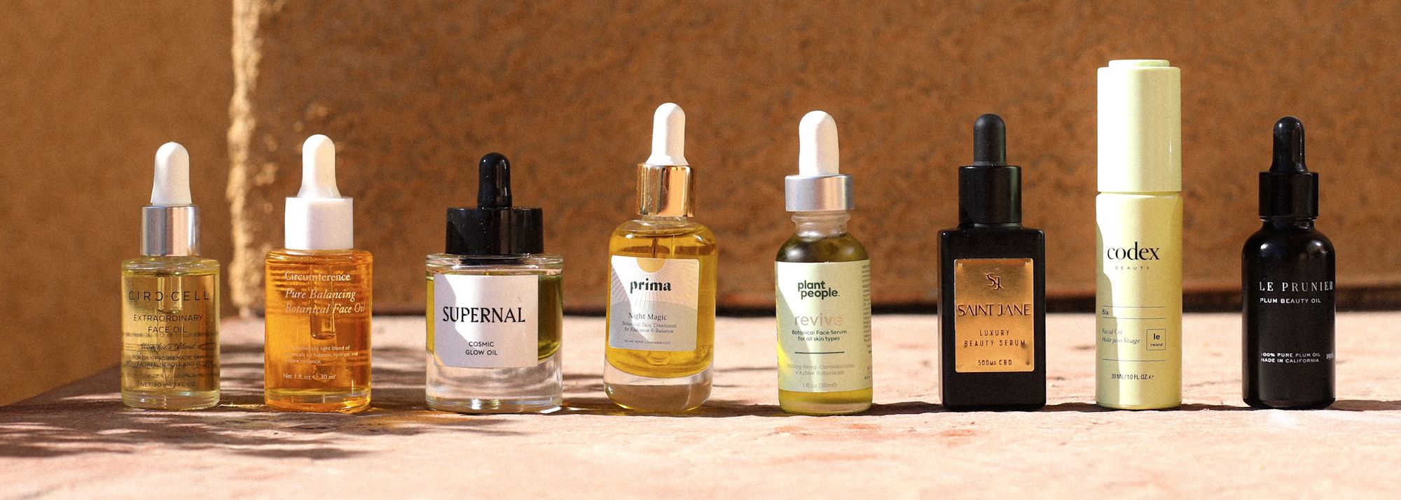 Facial oils