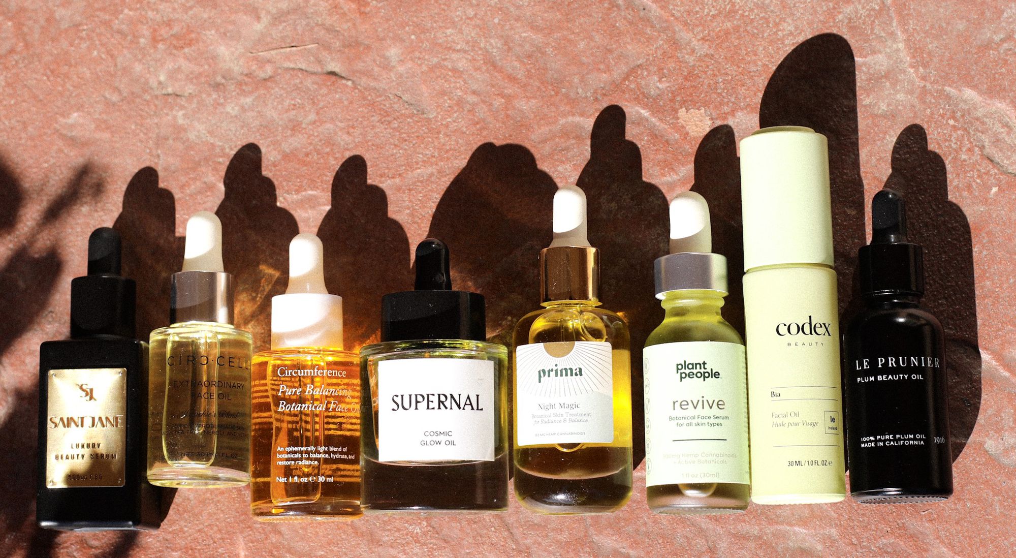 Facial oils