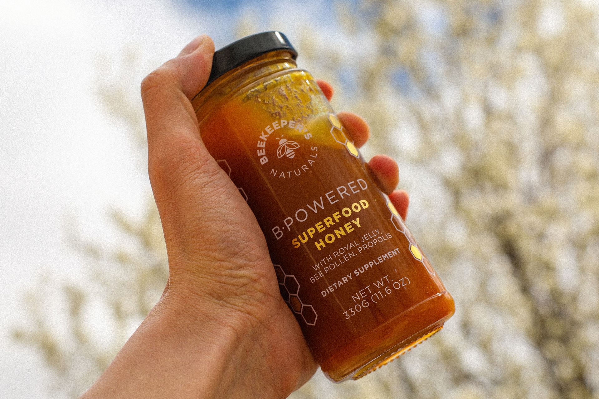 Beekeeper's Naturals - B Powered Superfood Honey