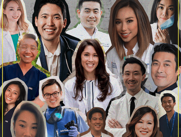 Asian American healthcare workers