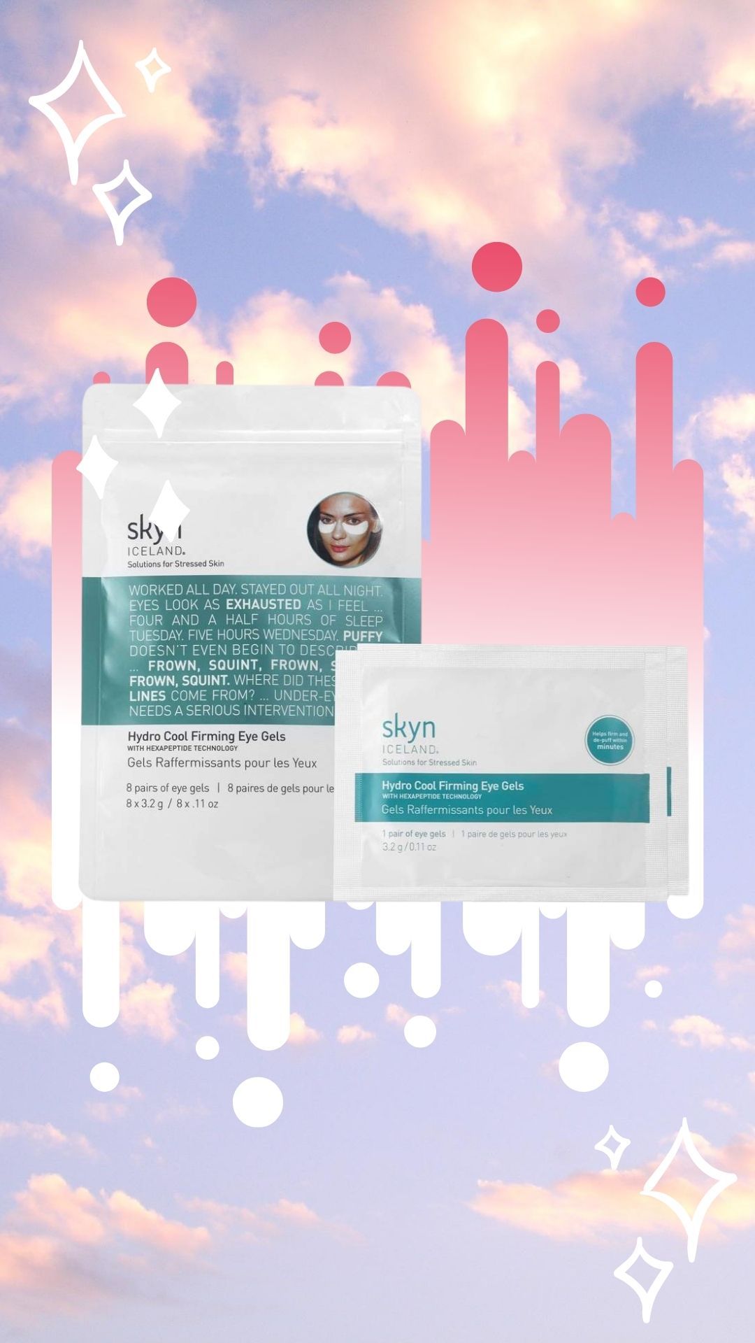 Skyn Iceland Hydro Cool Firming Eye Gels