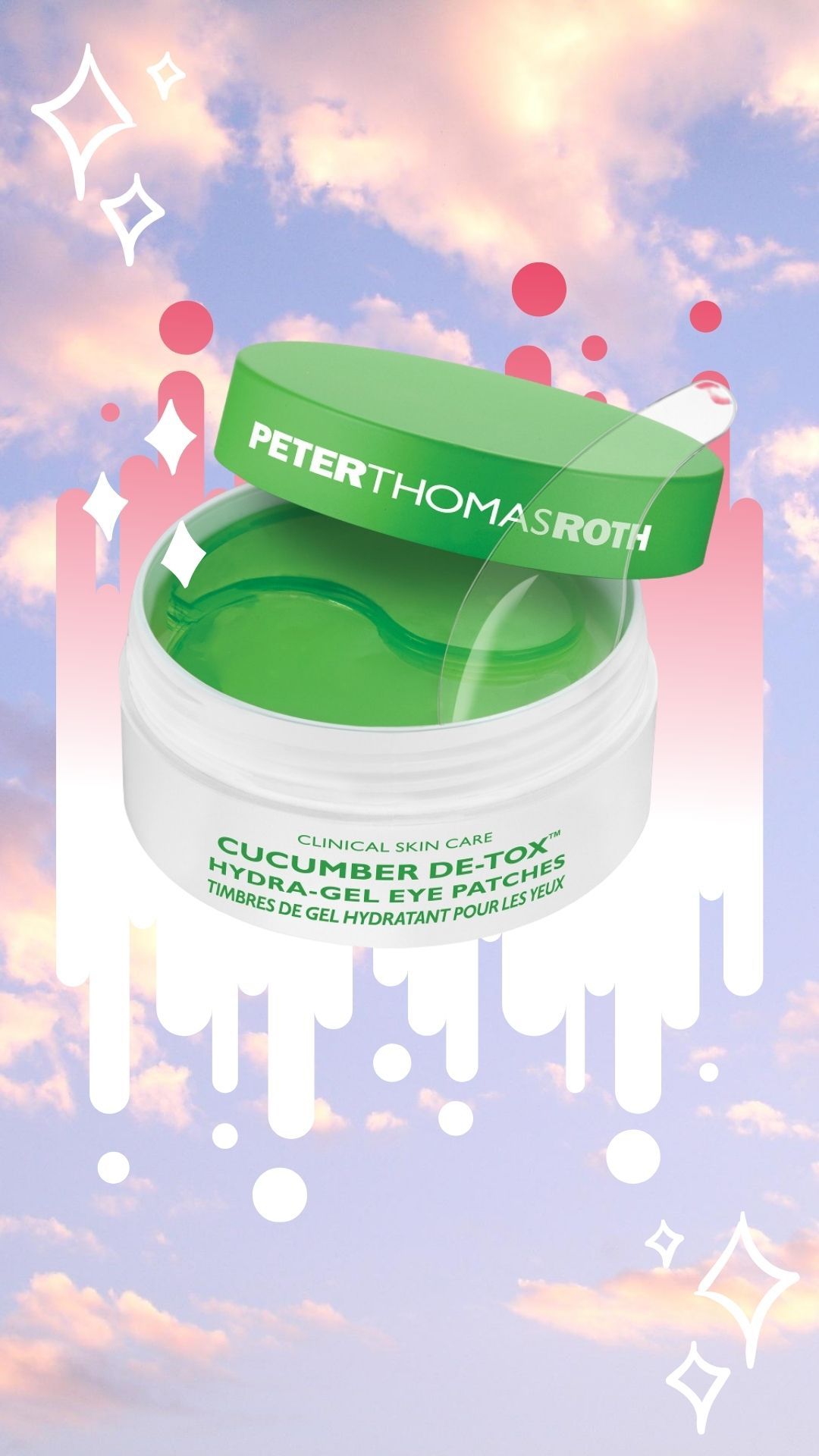 Peter Thomas Roth Cucumber De-Tox Hydra-Gel Under-Eye Patches