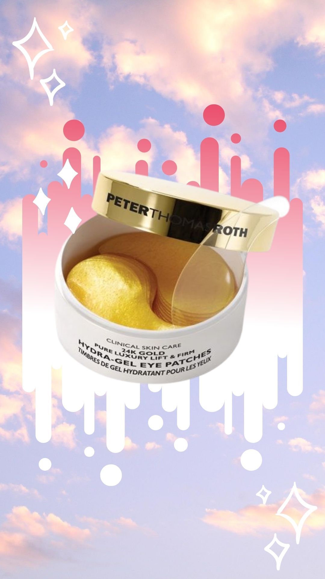 Peter Thomas Roth 24K Gold Pure Luxury Lift and Firm hydra-gel eye patches