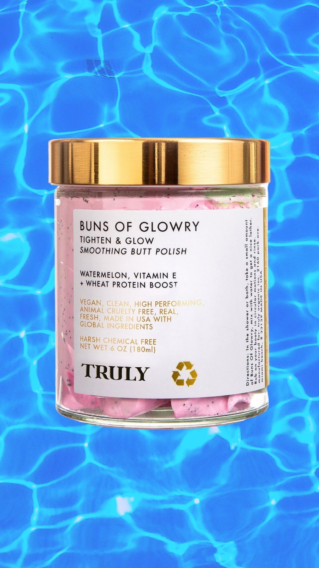 Truly Beauty Buns of Glowry Tighten & Glow Smoothing Butt Polish